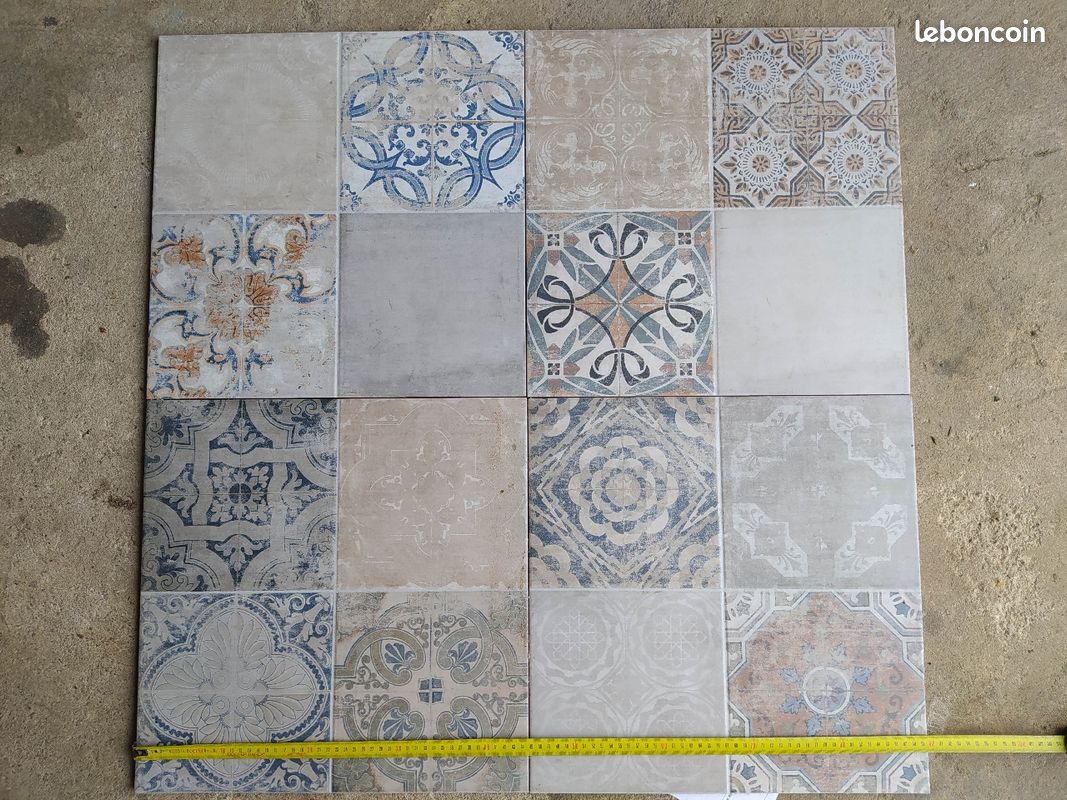 5 Carreaux de carrelage ou crédence 45*45 (image 1)