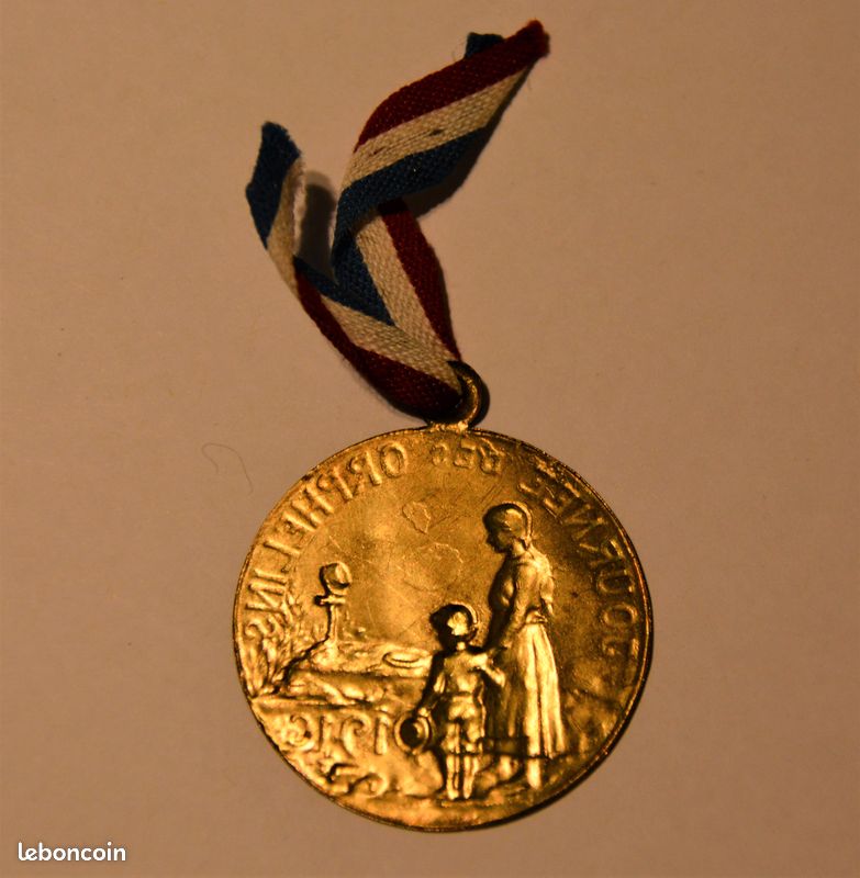 Medaille journee des orphelins (image 2)