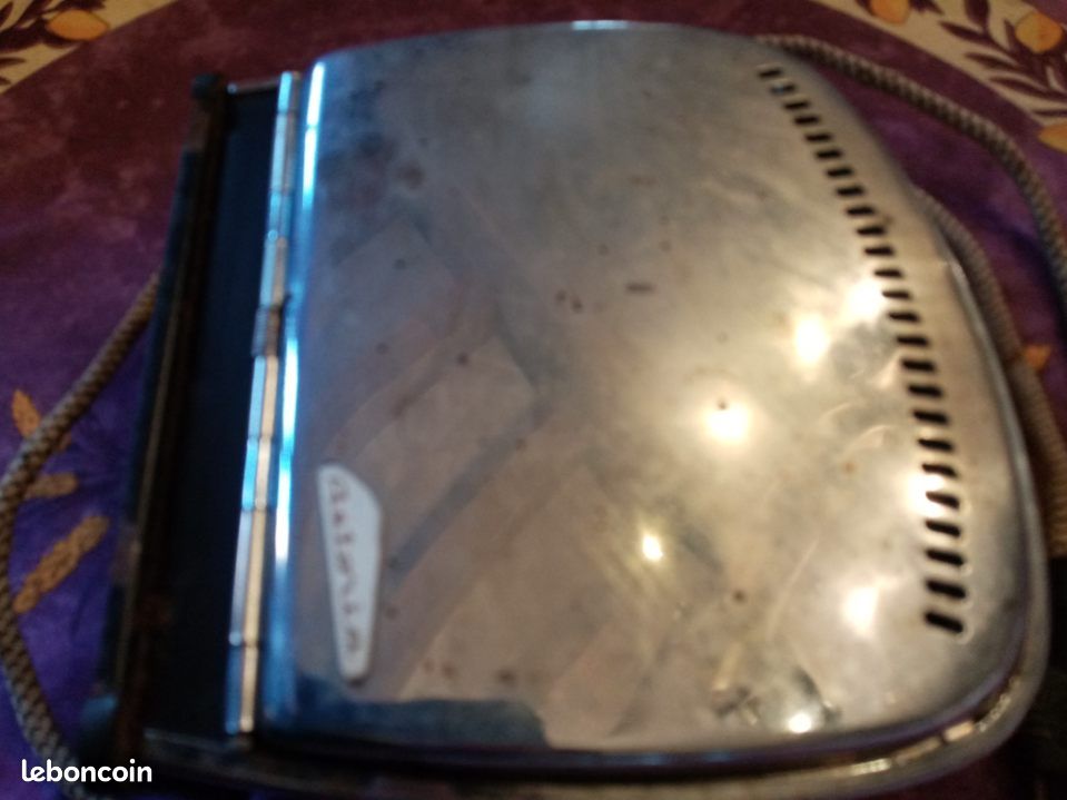 Toaster Grille pain ASTORIA Métal Bakélite chromé années 60 (image 5)