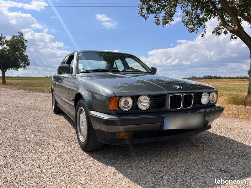 BMW 525i E34 de 1989 100 % d’origine -Très bel état - Entretien BMW (image 1)
