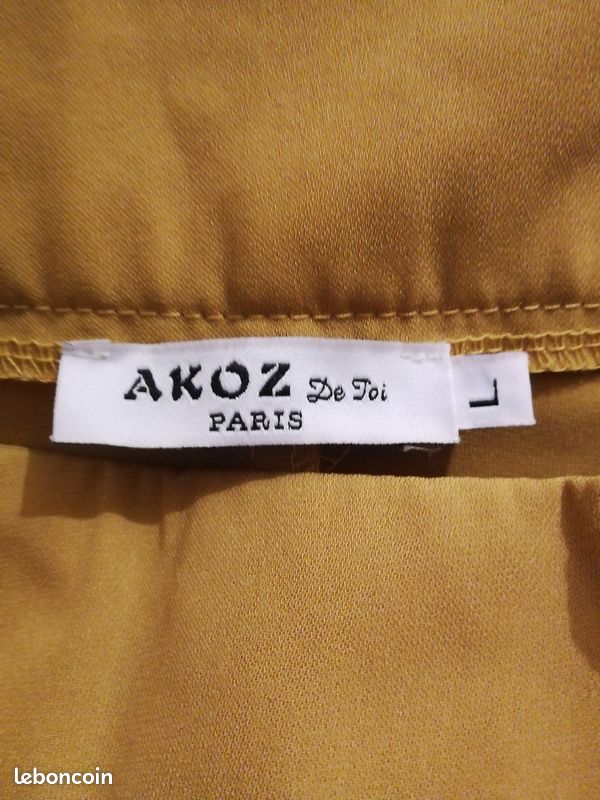T42 Pantalon moutarde (image 1)