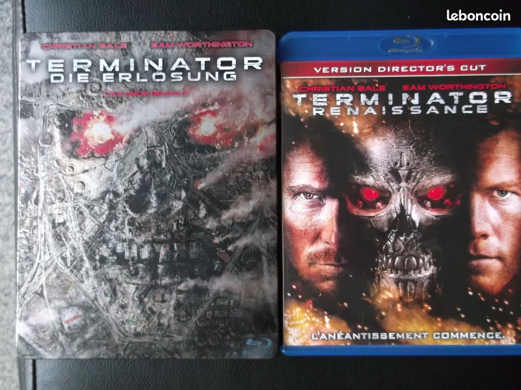 TERMINATOR RENAISSANCE BLU-RAY STEELBOOK +Blu-ray version Director's