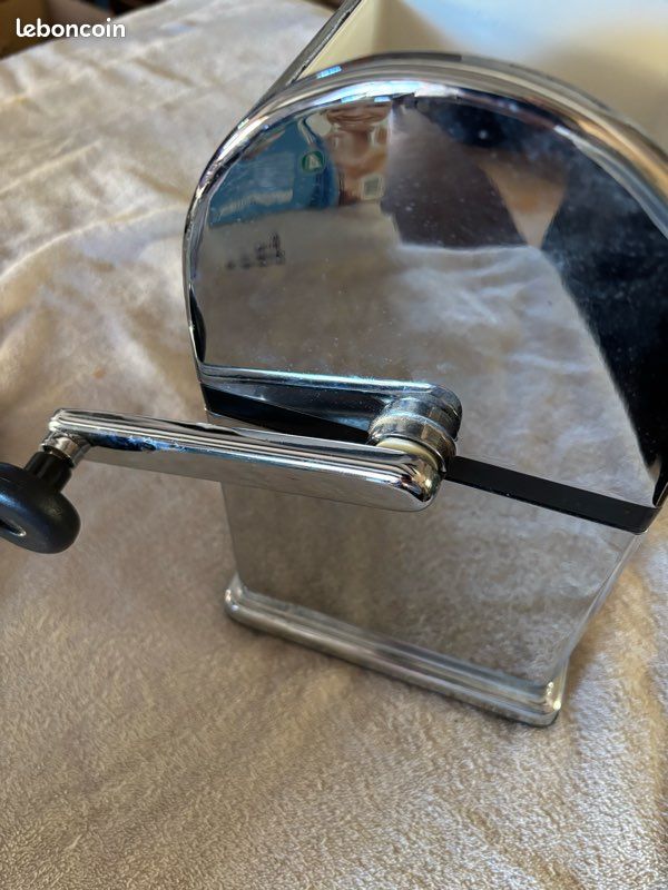 Broyeur à Glace Manuel - Pour Cocktails Et Boissons Fraîches, Lame Inox, Pieds Antidérapants | Accessoire Home Bar, Silver, 25x15 Cm