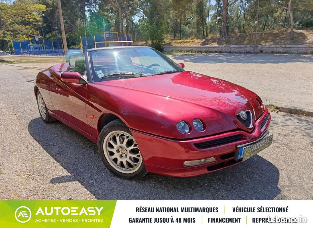 Alfa Romeo SPIDER GTV - 1.8 TS 16v 144 CH - 20.700 km réels - Origine France (image 7)