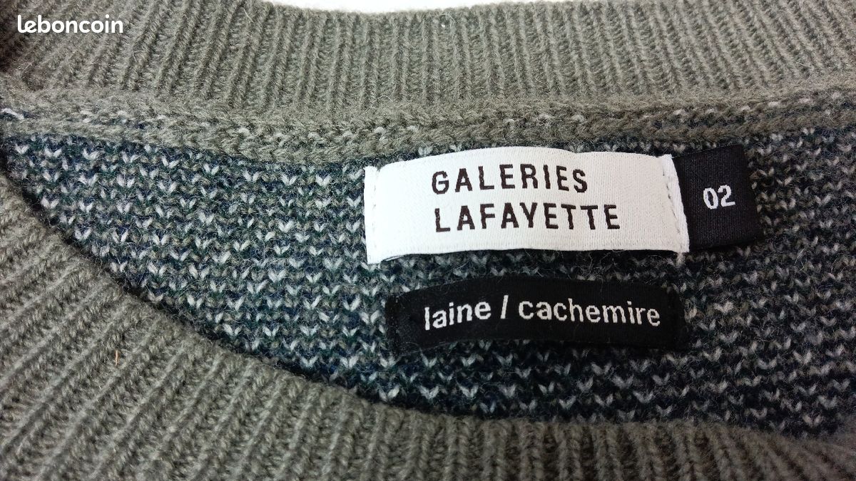 Pull Femme Galerie Lafayette T2 / S - Cachemire (image 3)