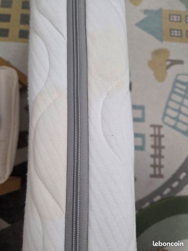 Matelas bébé Coco latex 120x60 Kadolis (image 3)