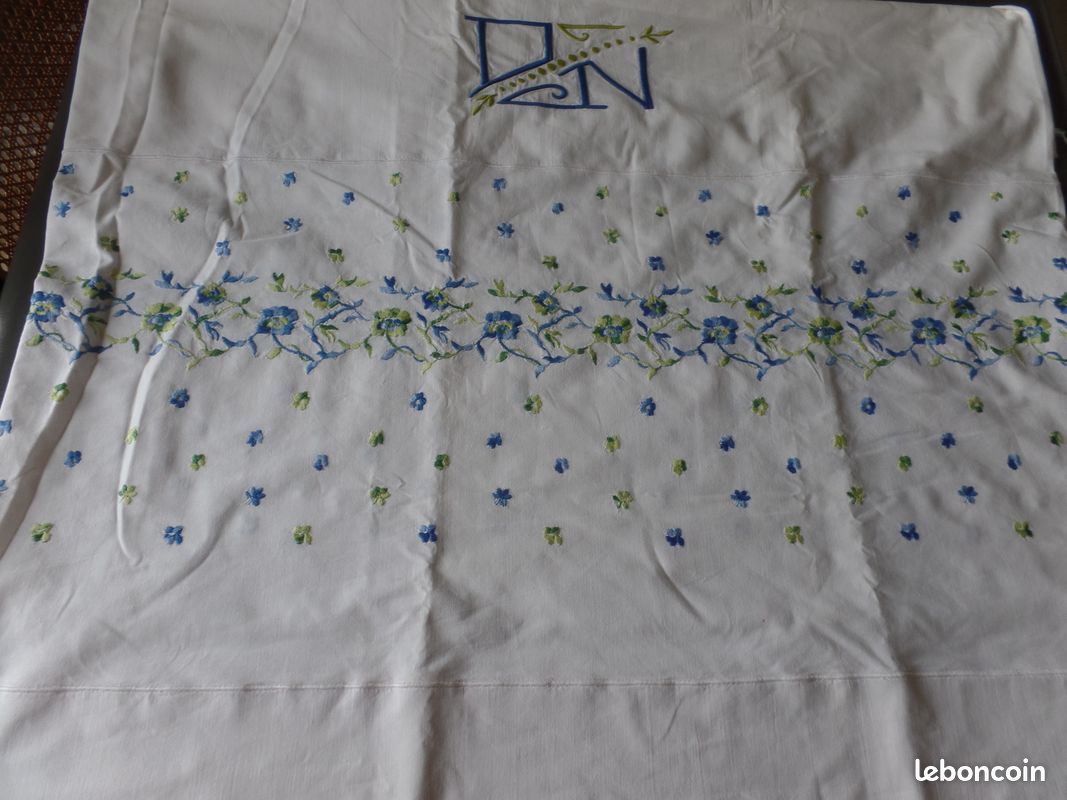 2 revers de drap usagés (image 2)