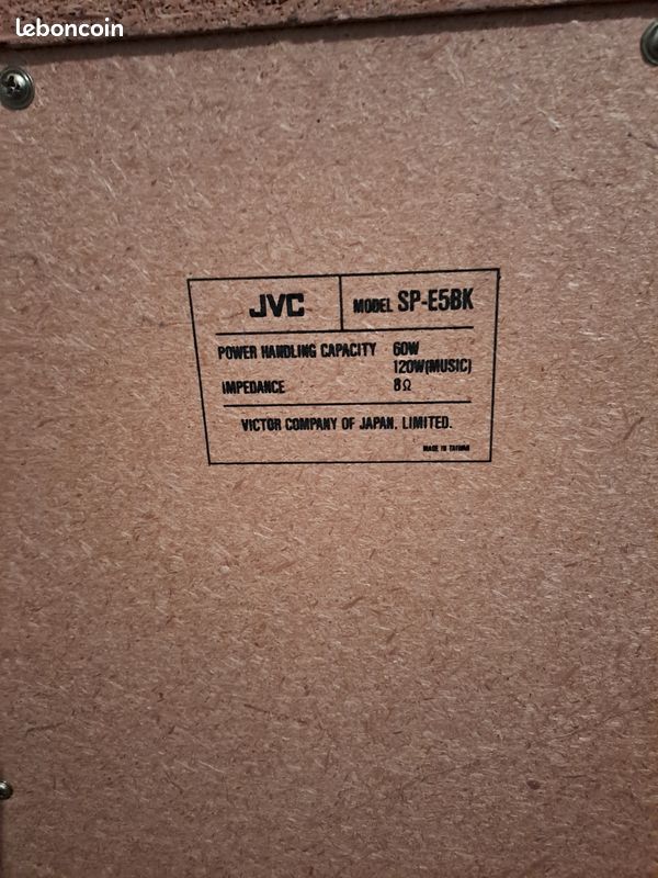 Enceintes JVC SP E5 (image 3)