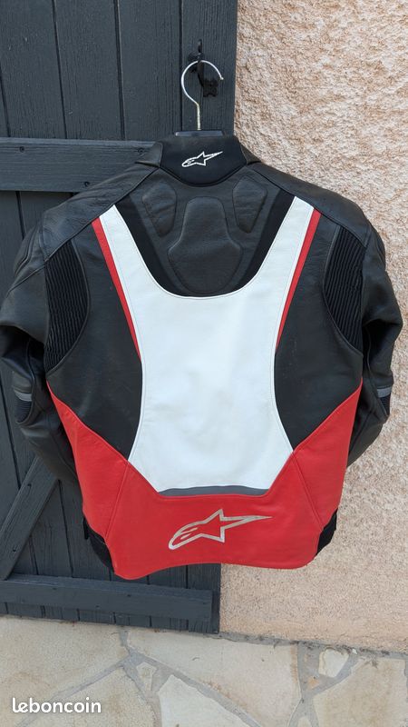 Blouson cuir moto alpinestars (image 2)