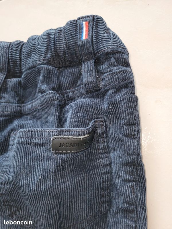 Pantalon Habillé Jacadi Pour Garçon 3 Ans - Bleu Clair - Occasion Très Bon état