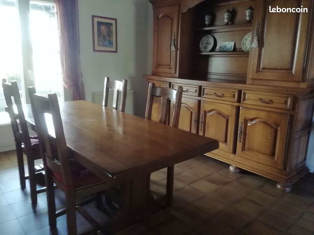 Salle à manger chêne massif (image 2)
