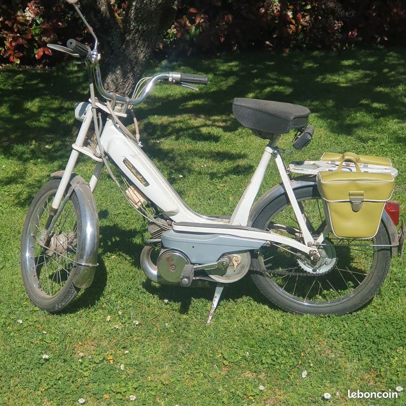 Sacoche Skaï Vélo – Vintage Années 1950/60, Fabrication Française, Pour Cyclomoteur Solex