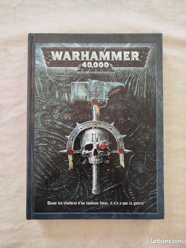 Livre De Règles Warhammer 40000 Apocalypse Version Cartonnée, En Français, Très Bon état
