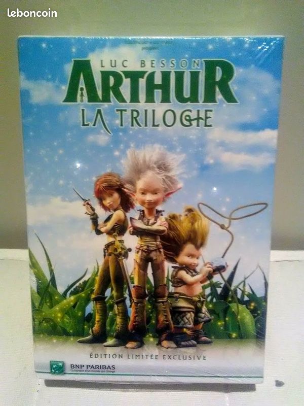 Coffret DVD trilogie Arthur Minimoys NEUF (ceremi) (image 1)