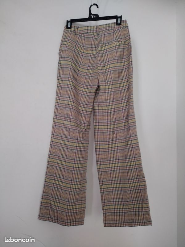 Carreaux Pimkie Pantalon Jaune A Carreaux Pantalon à Carreaux