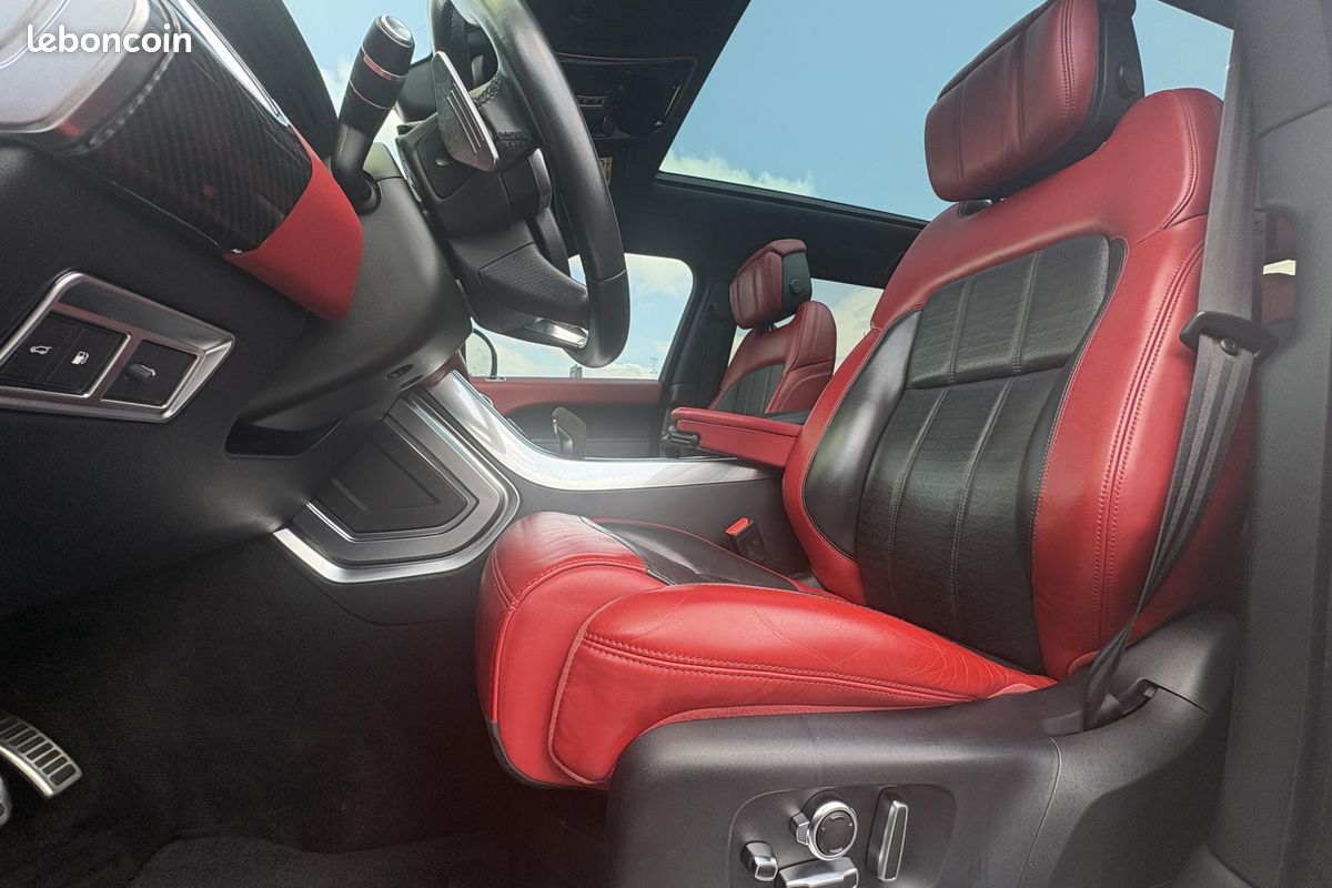 Land rover range rover sport p400e 404 hse - carplay - virtual cockpit - hayon elec - jantes 20-interieur uniqu (image 7)