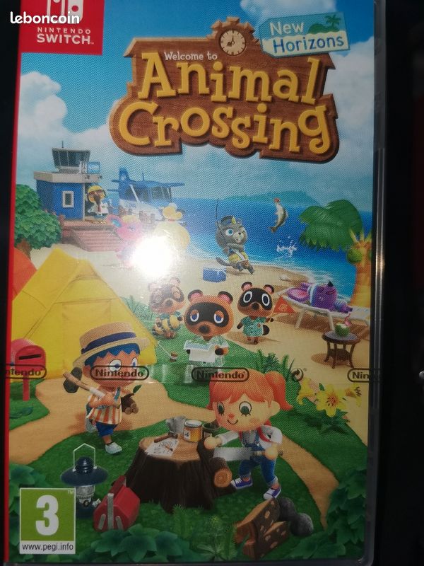 Jeu Switch animal crossing New horizon neuf sous blister original (image 1)