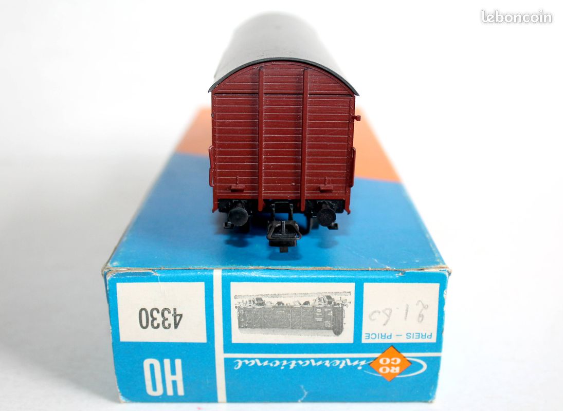 Wagon Couvert Reichsbahn En Résine 1/72 Par Peddinghaus 3D Druck - Modèle Neuf Pour Maquette Ou Diorama, Référence 0886