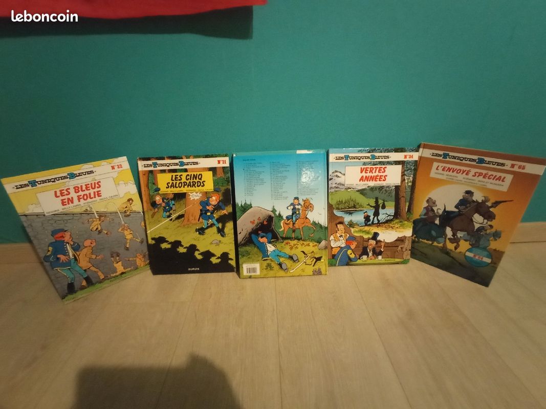 6 BD "Les tuniques bleu" (image 5)