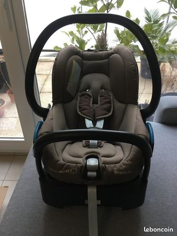 Siège auto bébé confort axiss pivotant kaki et vert