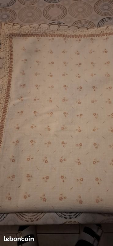 Nappe en coton epais 190cm /125cm (image 1)