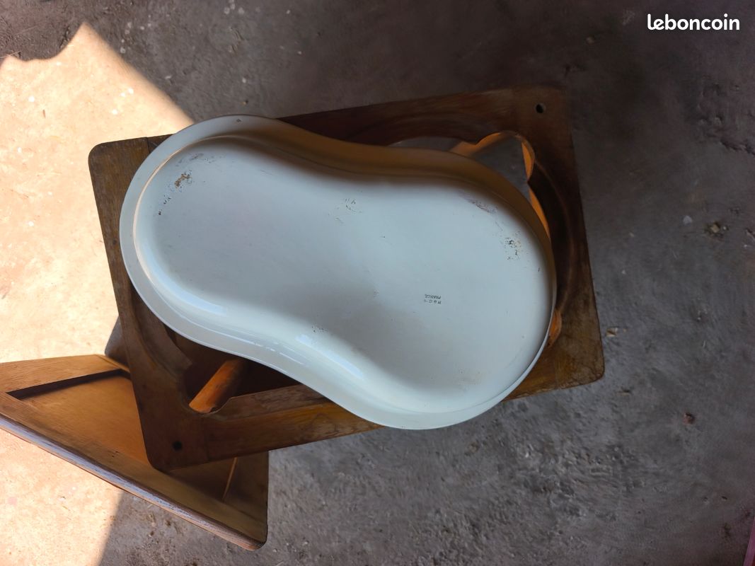 Ancien meuble de toilette bidet (image 6)