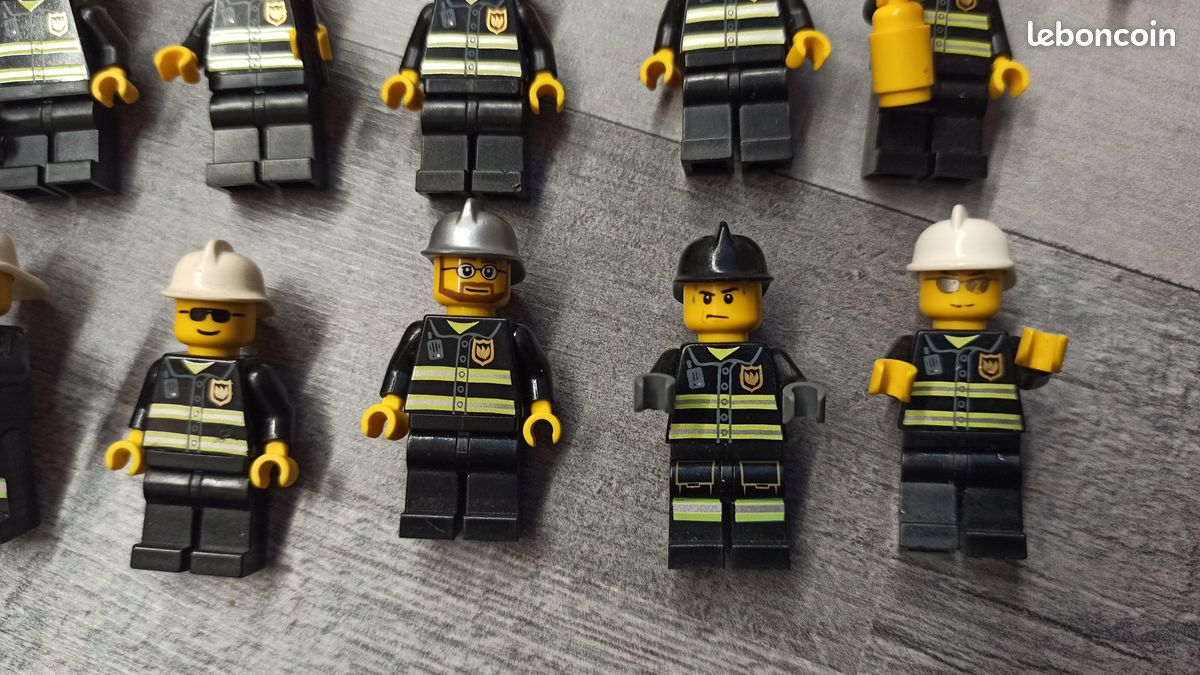 Lego Minifigs Pompiers (image 6)