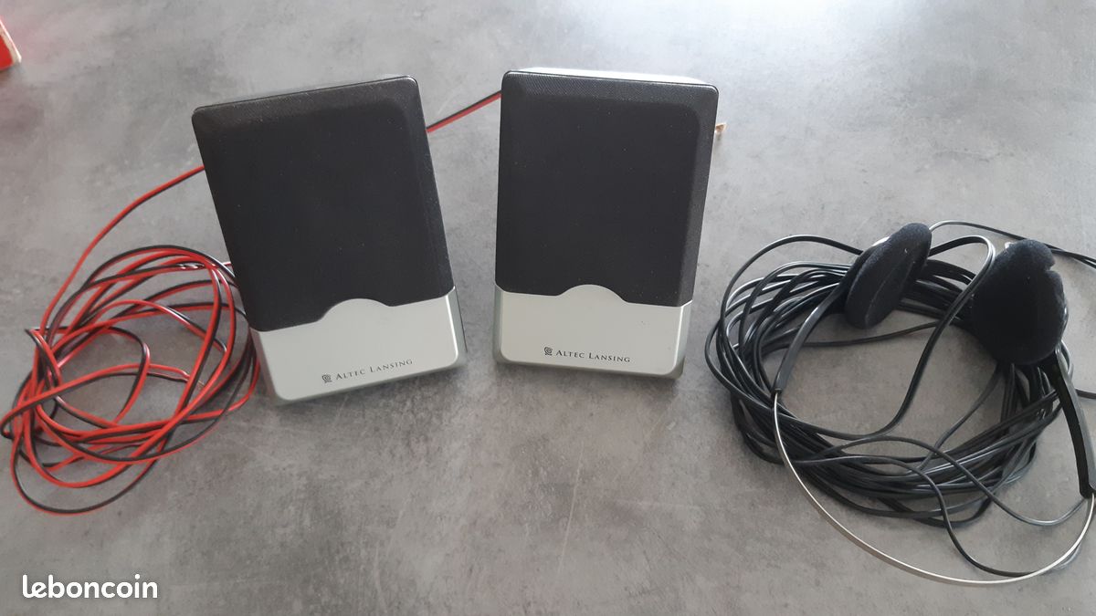 Enceinte Altec + casque (image 1)