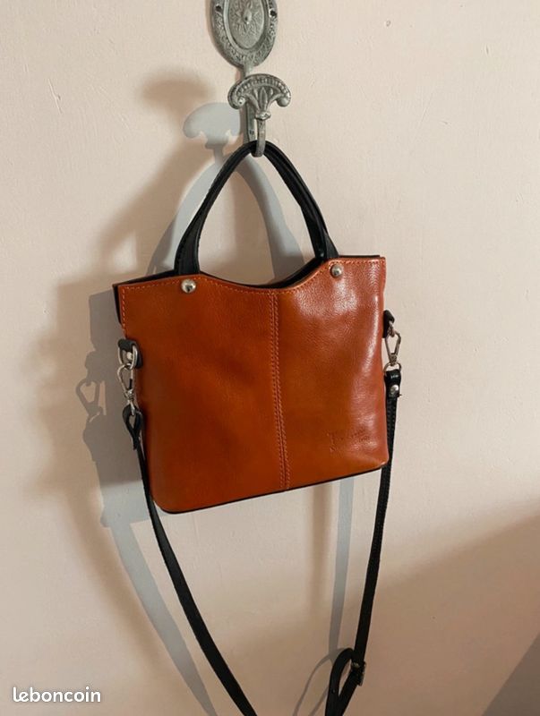 Sac à main cuir italien (image 1)