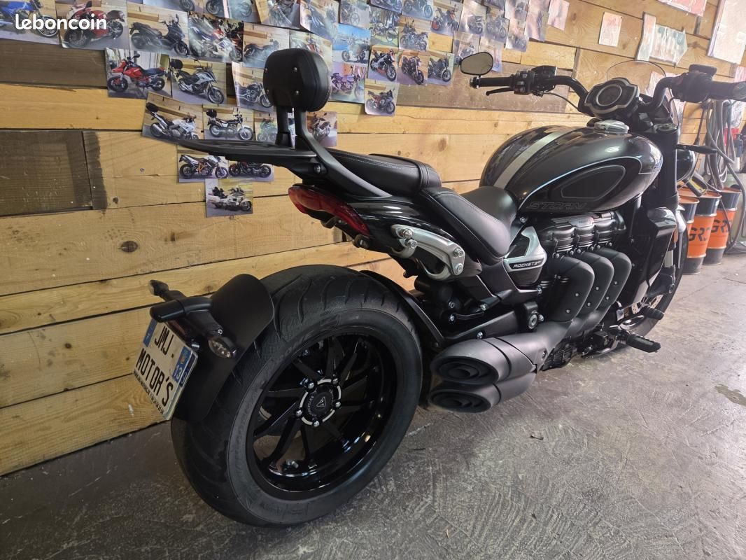Triumph Rocket 3 GT Storm Garantie 1 an 2458 cm3 (image 4)