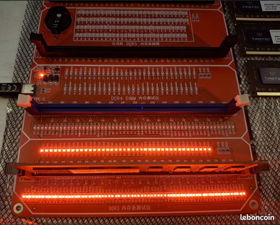 Timetec, 4 barrettes (UDIMM) RAM DDR3 - 16 Go (4x 4 Go), DDR3-1333, CL9-9-9-24, 1.35, Non-ECC (image 6)