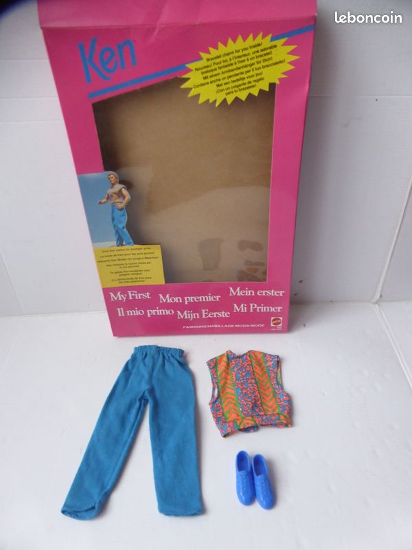 Chambre Vintage Pour Poupée Barbie Années 80 / Vêtements Barbie et Ken Années 90 (image 7)