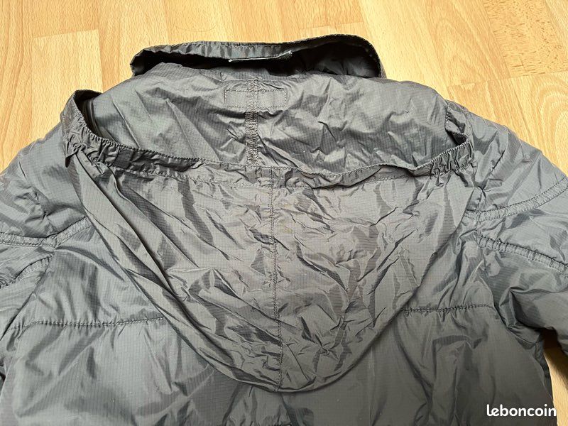 Blouson sans manches grande taille bleu marine