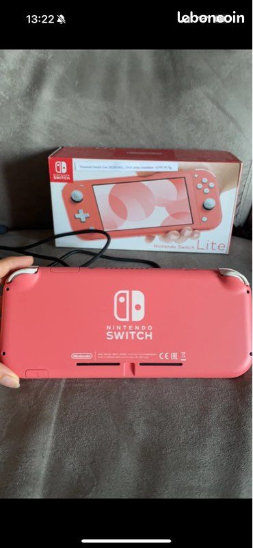 Nintendo Switch Lite Corail (image 6)