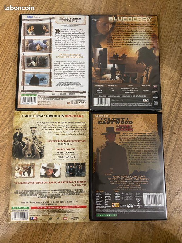 Lot de 4 DVD thème Western (image 2)