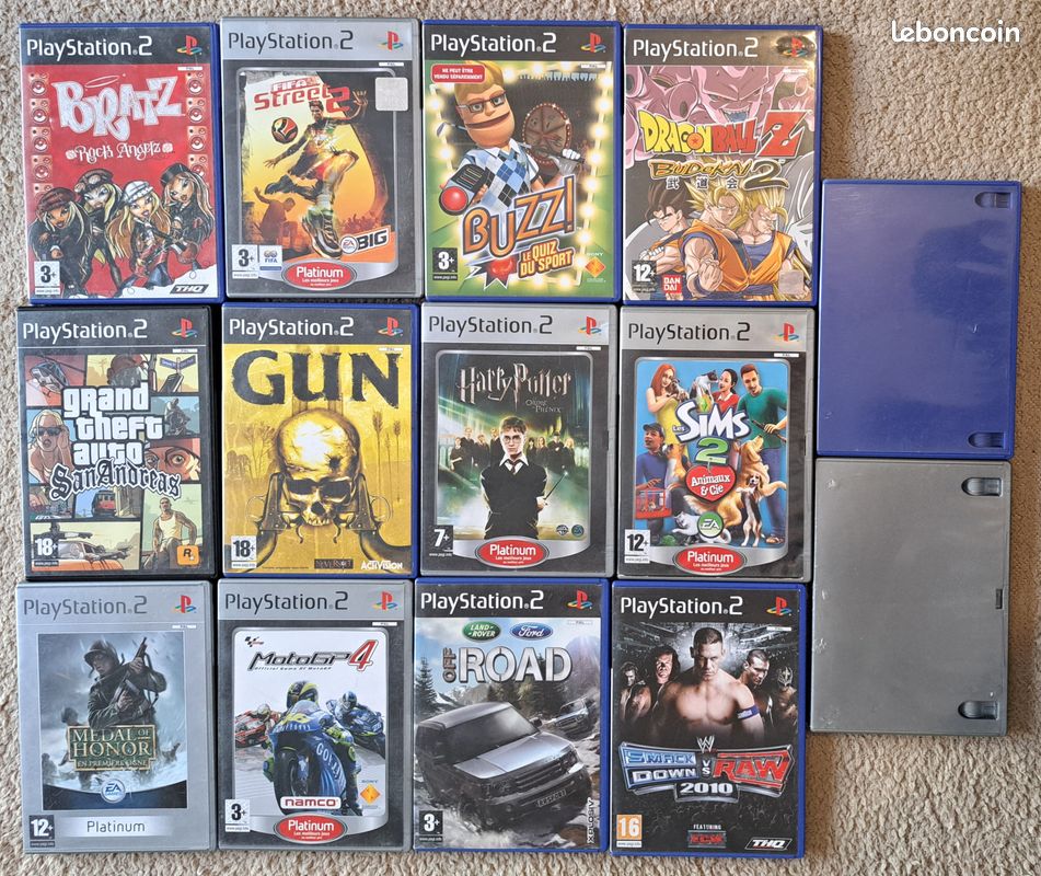 LOT DE JEUX Silent Hill - Playstation 2 (PS2) - PAL FRDouble DVD