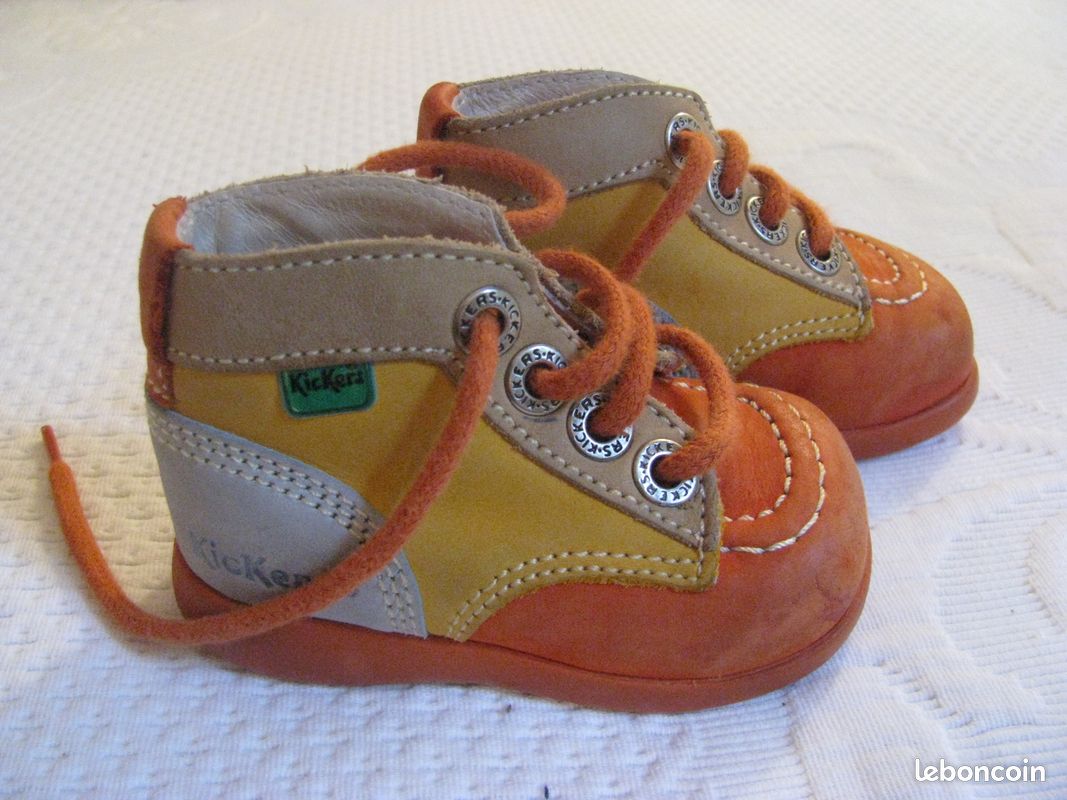 Chaussures KICKERS Babystart P.18 com neuves- JJ34 (image 2)