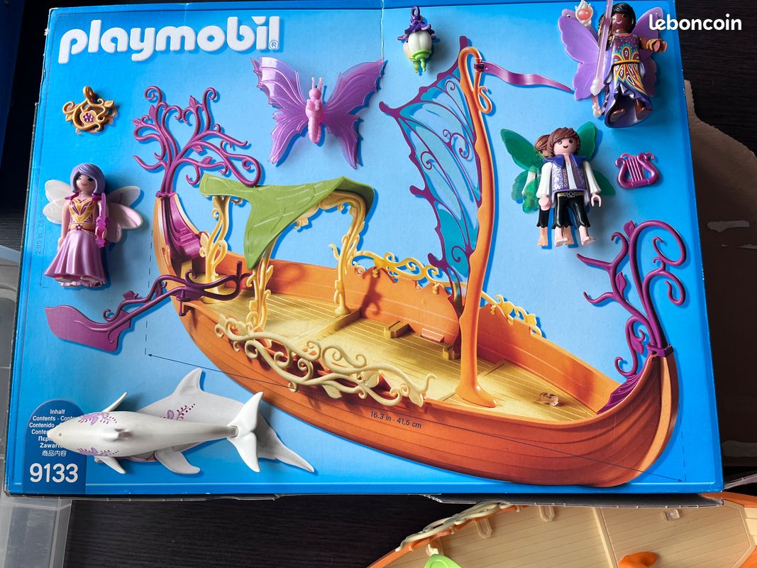 Playmobil 9133 Fairy Boat Playmobil Play Mobil PLAYMOBIL FAIRIES