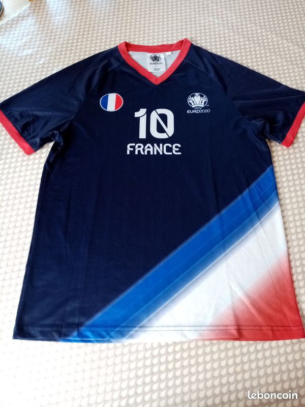 Lot 2 Tee-shirt UEFA France et Italie (image 3)