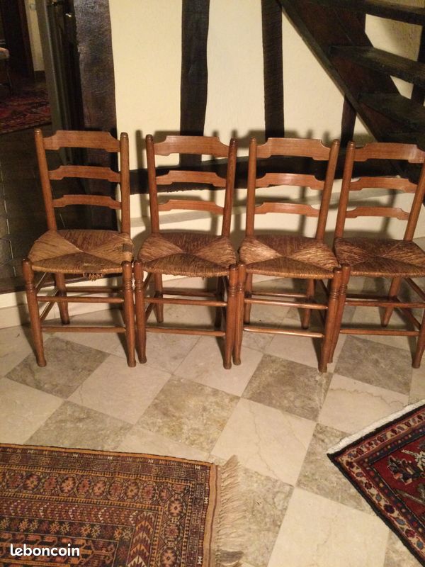 4 belles chaises style normand (image 3)