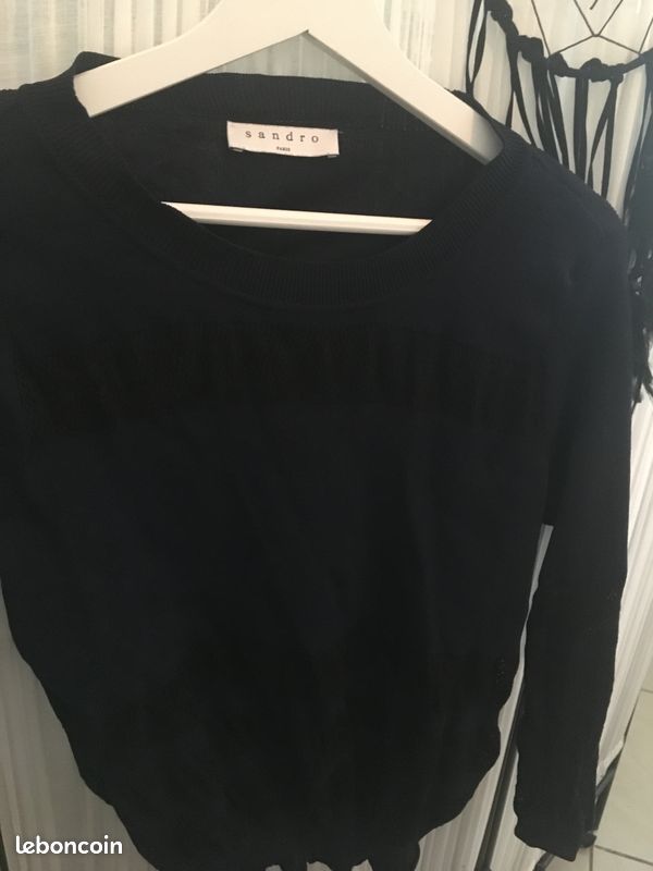 Pull Sandro taille 1 (image 1)