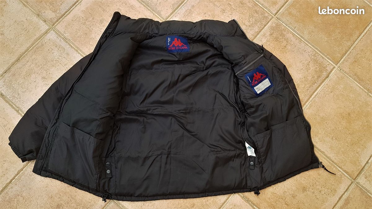 Doudoune noire Kappa - Taille XXL (image 3)