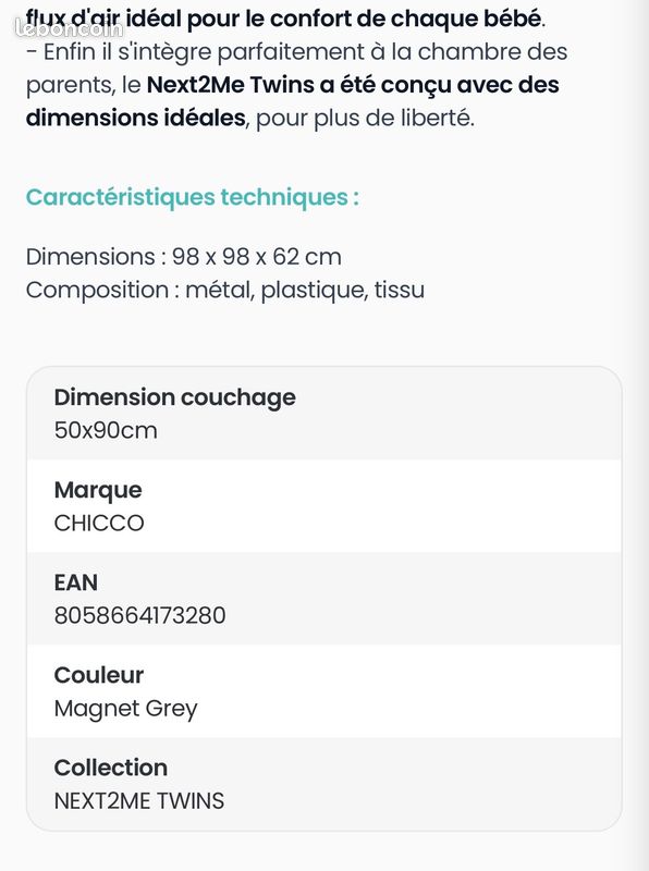 Cododo jumeaux (image 10)
