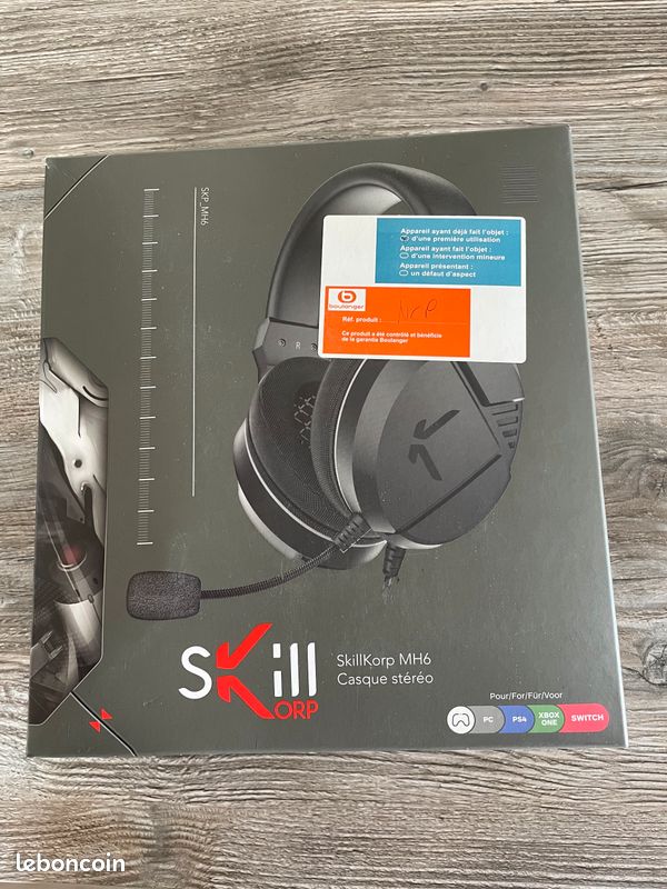 Casque gamer SKILLKORP SKP MH6 V2 tests et avis