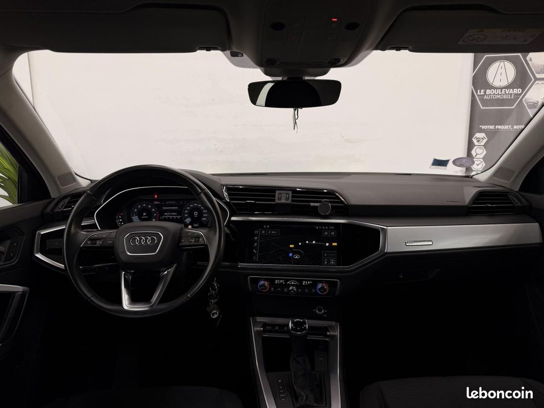 AUDI Q3 (315 euros/mois) Business Line 35 TFSI 150CV S-tronic CAMERA CARPLAY (image 14)