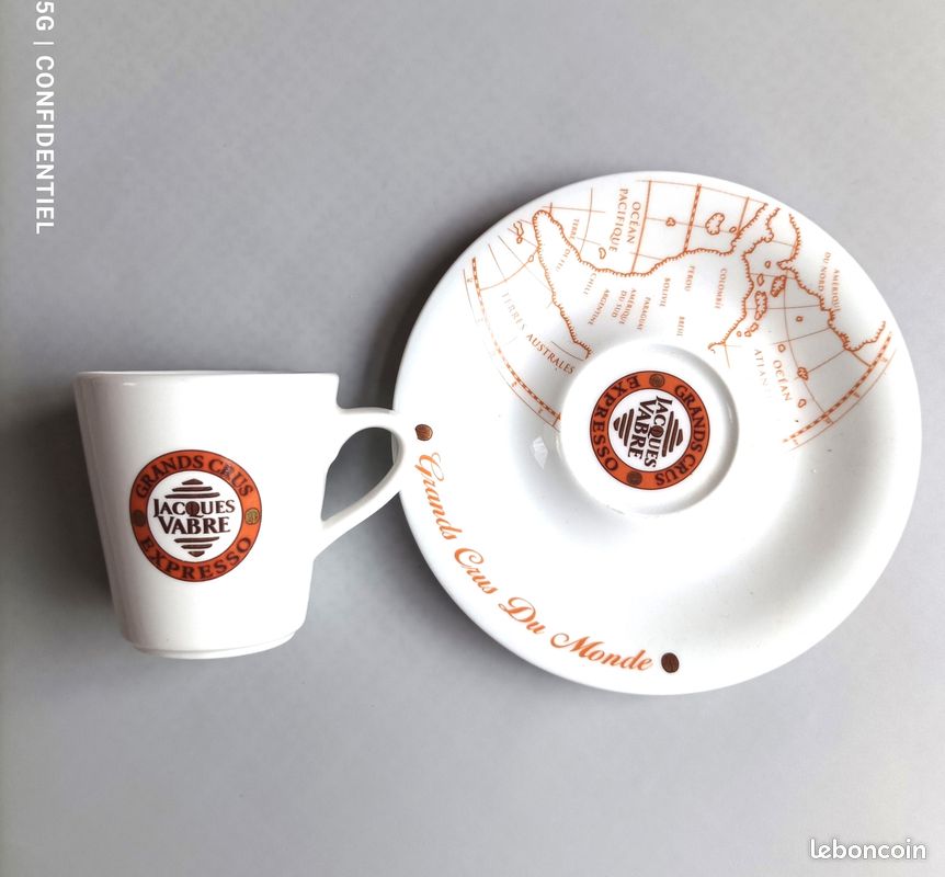 NYMPHÉA - Tasse Café Et Soucoupe – J.L Coquet & Jaune De Chrome - Eshop