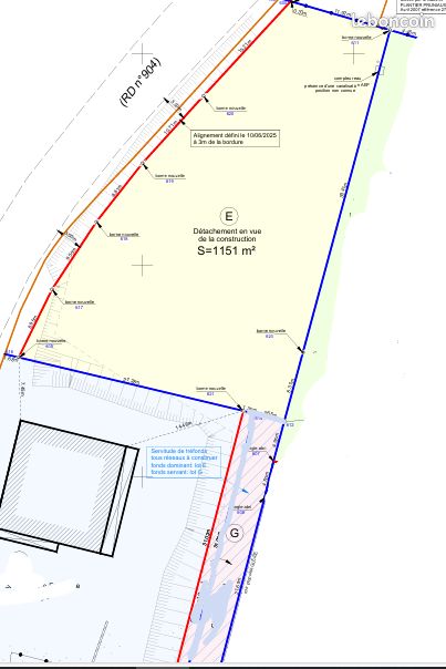 Terrain constructible · à Châtillon-la-Palud · 150 000 €