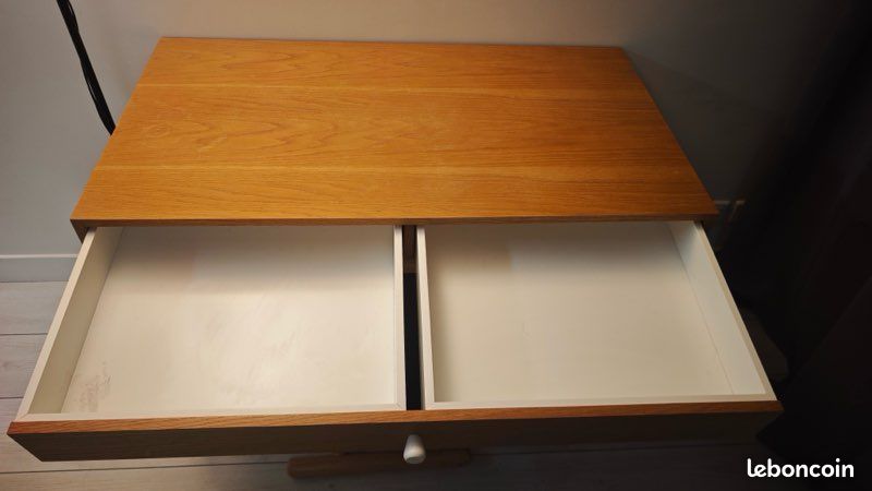 Bureau deux grands tiroirs La Redoute (image 8)