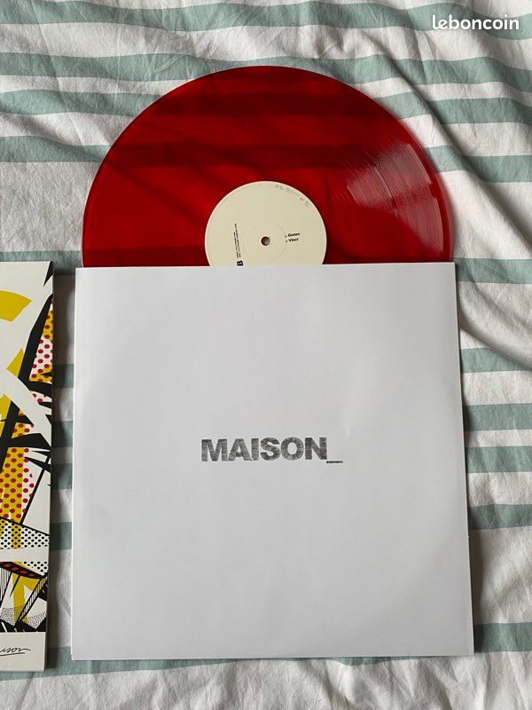 Vinyle- « Maison » édition rouge dédicacée par Roméo Elvis (image 4)
