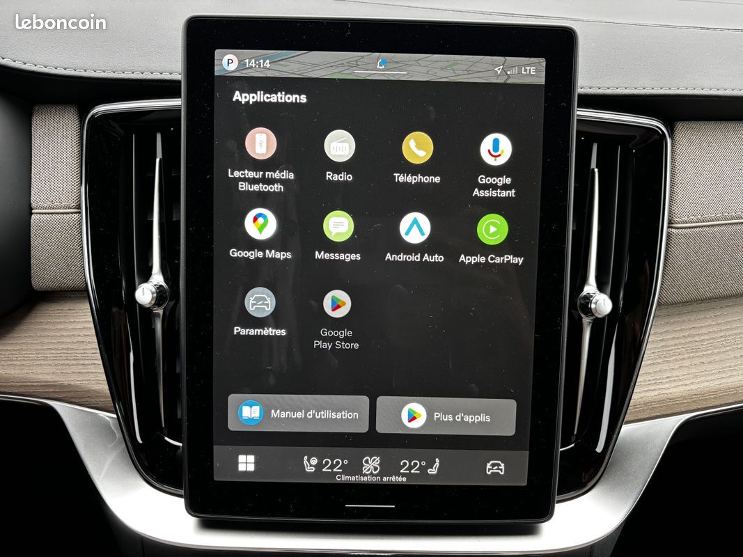 VOLVO XC90 T8 AWD Hybride Rechargeable 455 ch Geartronic 8 7pl Ultra Style Chrome (image 13)